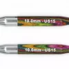 Knitpro: Symfonie, Bjørk, Utskift. Kort 10.0 mm