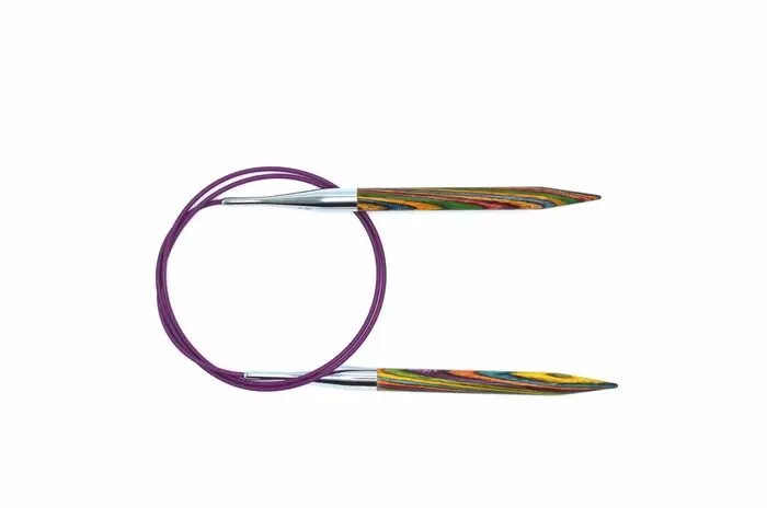 Knitpro: Symfonie, Rund, Bjørk, 80cm 8,0mm