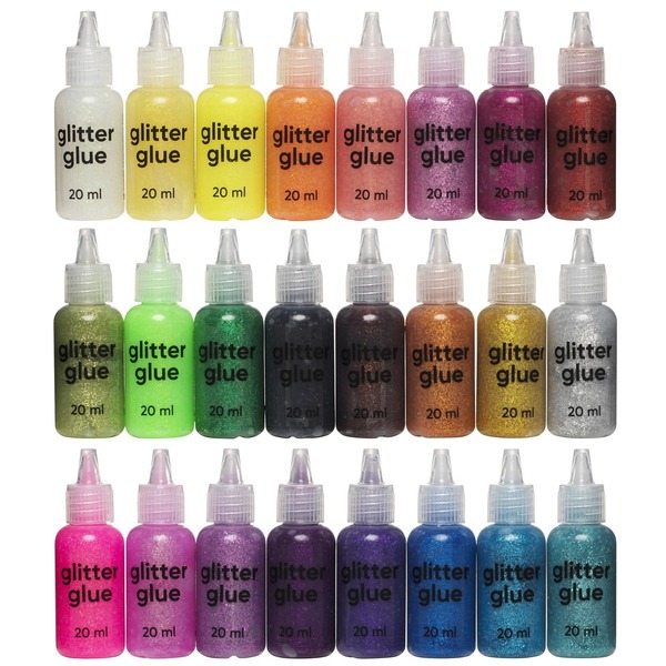 Glitterglue Miks 24 Stk.