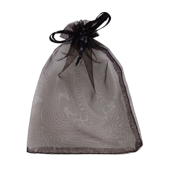 Tøyposer Transparent Svart (U)