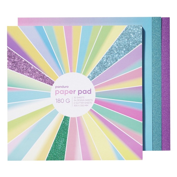 Designblokk Glittermix 30x30cm (U)