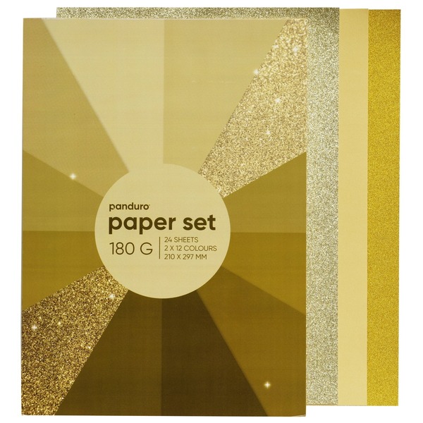 A4-blokk 24 Ark Gull (U)