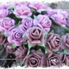 Papirblomster: Roser 1.2cm, Vintage Rosa
