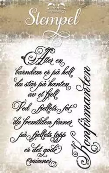 Stempel: Gode minner