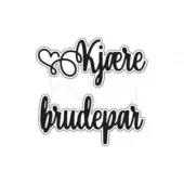 Die330 Kjære brudepar m skygge 3308