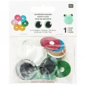 Øyne for bamser 30mm, 1par