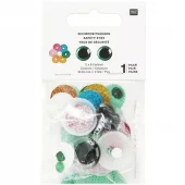 Øyne for bamser 20mm, 1par