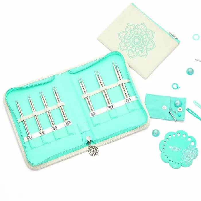 Knitpro: Mindfull, Sett, Kort Utskift, 3.0 - 6.0 mm (Kindness)