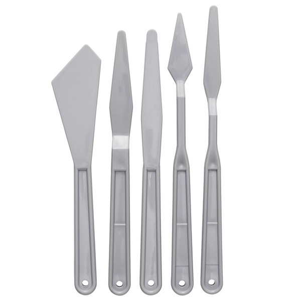 Sett Male- & Palettkniver 5 St