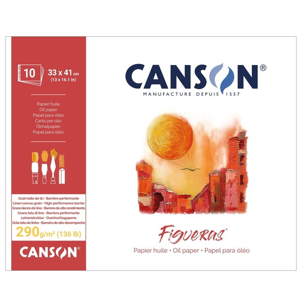 Canson Figueras 33x41 Cm 10ark 290g Limt En Side