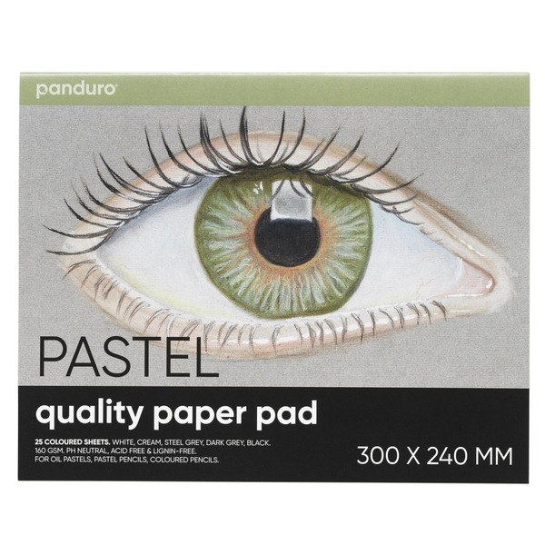 Pastellblokk 24x30 Cm 25 Ark