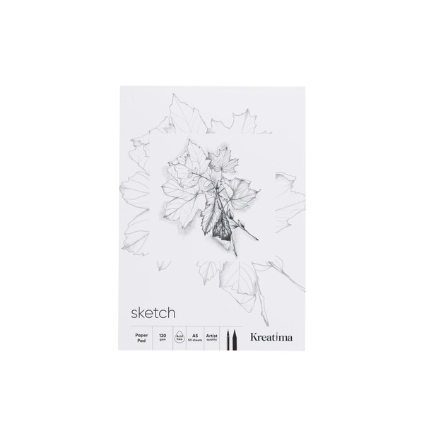 Kr Skisseblokk A5 50 Ark