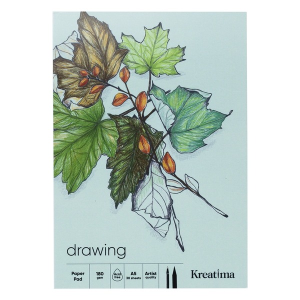 Kr Tegneblokk A5 30 Ark