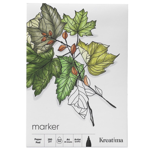 Kr Markerblokk 250g A4