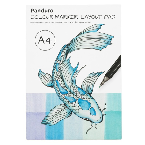 P. Colour Marker Blokk A4 80 G