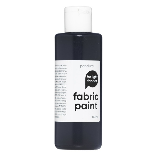 Fabric Paint 85 Ml Svart