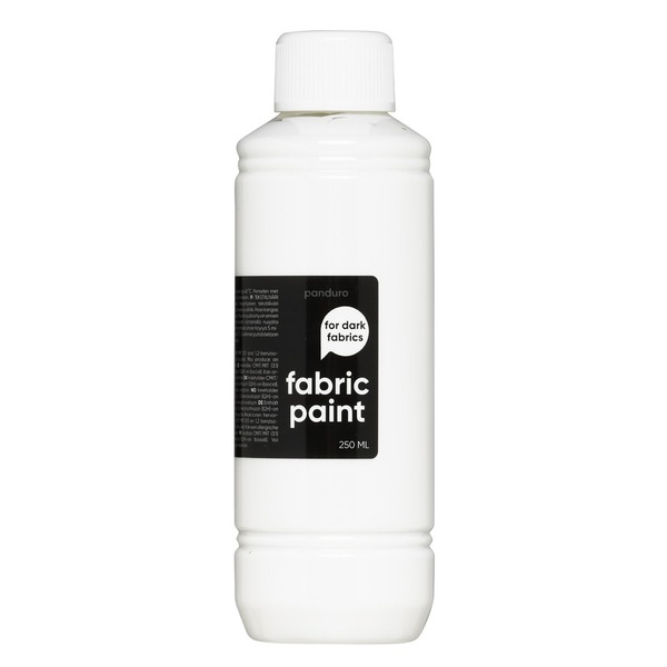 Fabric Paint Dekk. 250 Ml Hvit