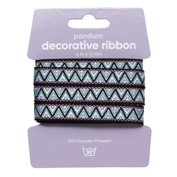 Dekorbånd 12 Mm 4 M Pastell (U)