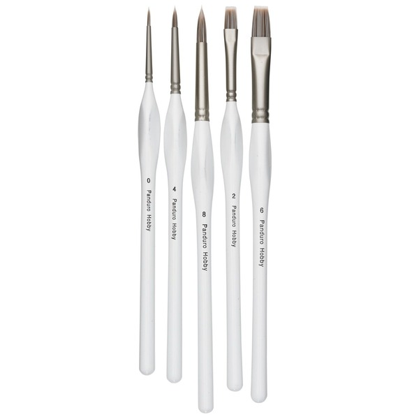 Penselsett Ergo Brush 5 Stk