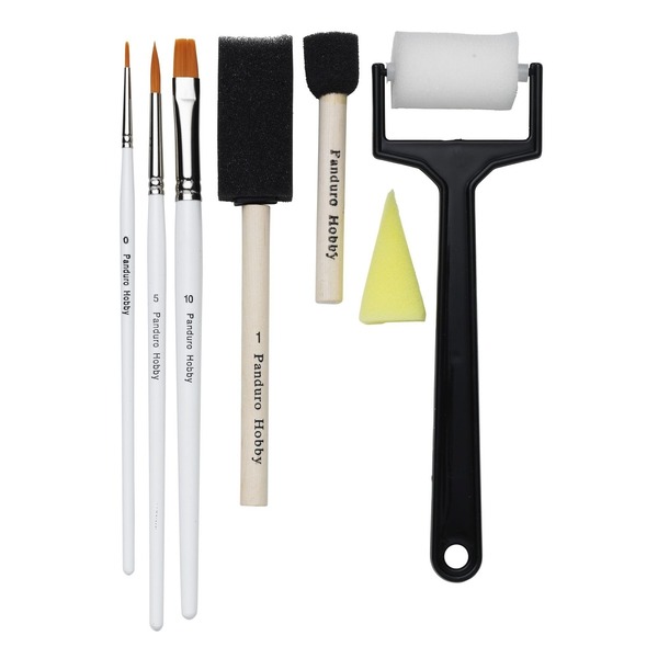 Penselsett Hobbymiks 7 Stk