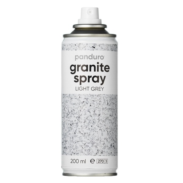 P. Granittspray Lysegrå 200 Ml