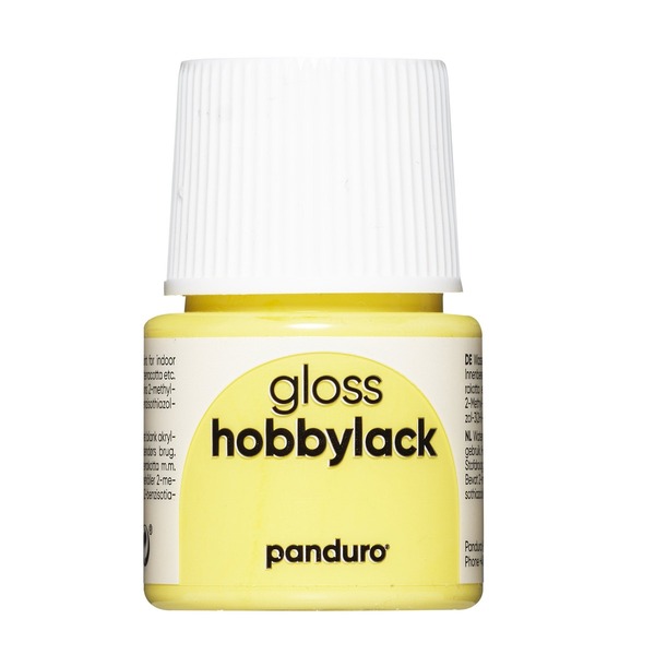 Hobbylakk Gloss Lemon 45 Ml