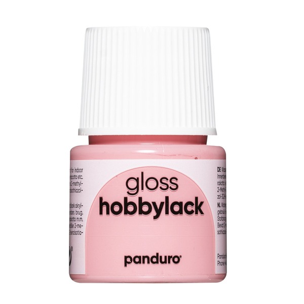 Hobbylakk Gloss Pink 45 Ml
