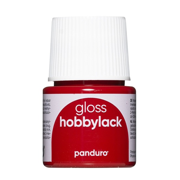 Hobbylakk Gloss Dark Red 45 Ml
