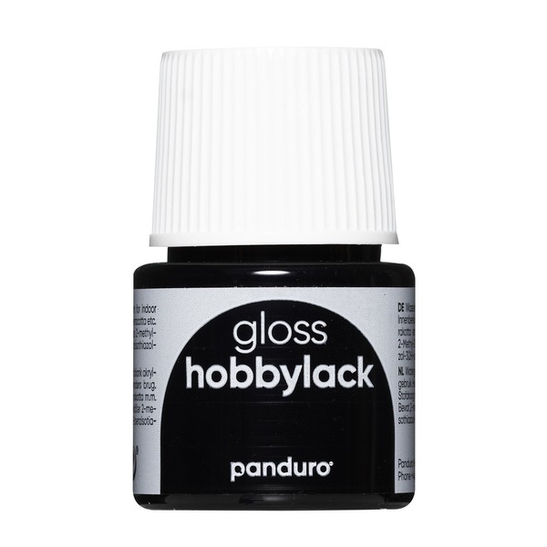 Hobbylakk Gloss Black 45 Ml