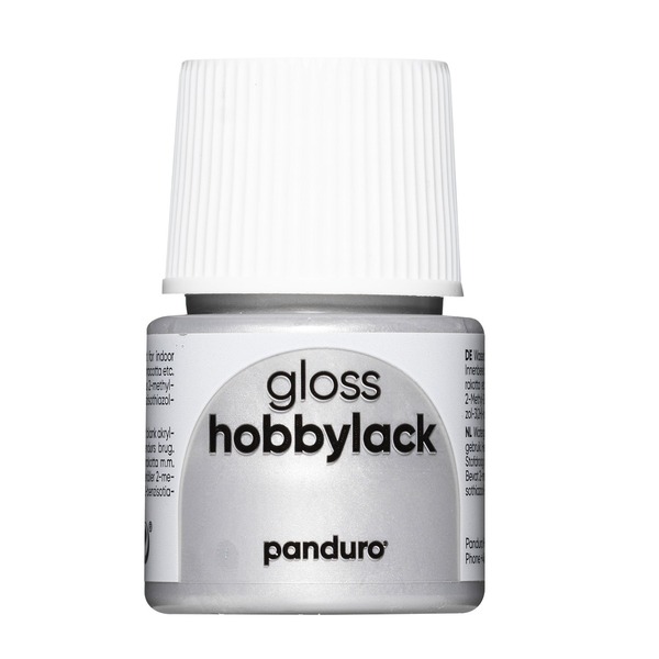 Hobbylakk Gloss Silver 45 Ml