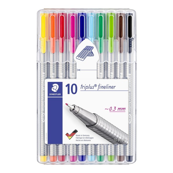 Triplus Fineliner Basic 10 Stk