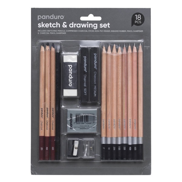 Panduro Skisse- Og Tegnesett