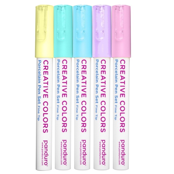 Porselenspenner 5-pakning Past