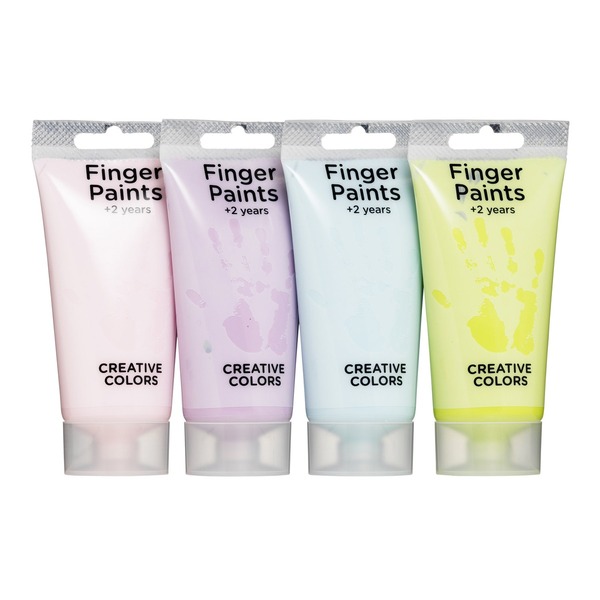 Fingermaling 4p Pastell