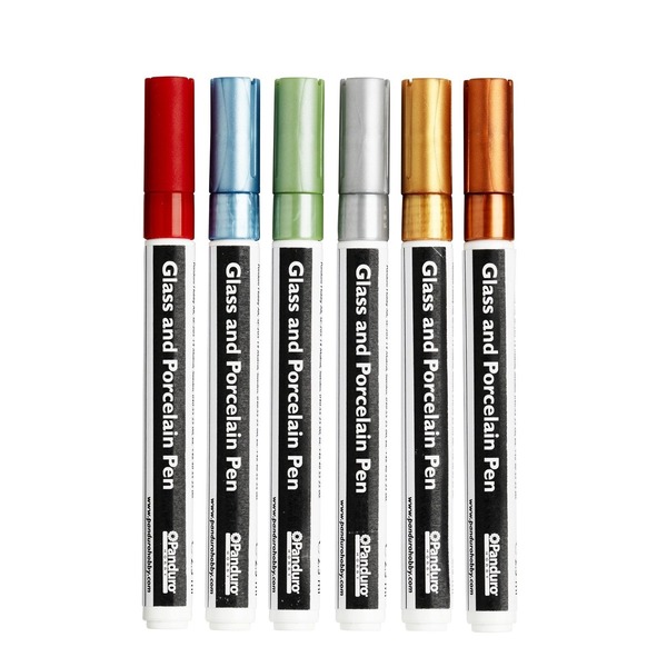 Glass-/porselenspenner Met 6pk