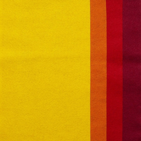 Hobbyfilt 20×30cm 4 Stk. Ild