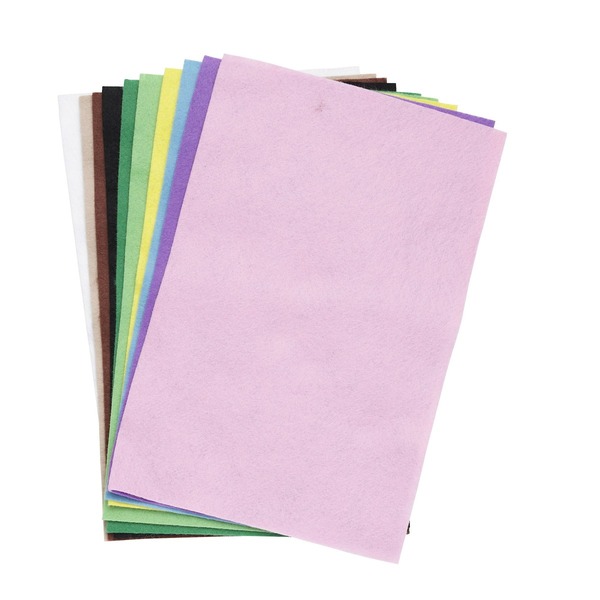 Hobbyfilt 20×30 Cm Vår 10-pk.