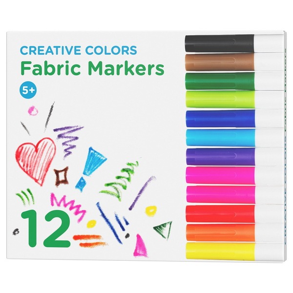 Tekstilfargeblyanter For Barn