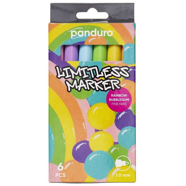 Limitless 6p Rainbow Bubbleg S