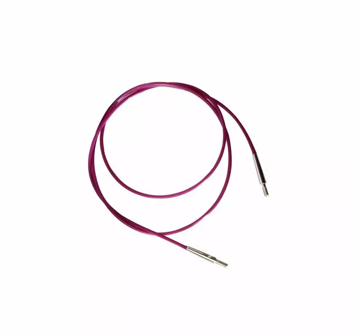 Knitpro: Løs Vaier, 120 cm, Lilla