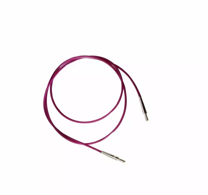 Knitpro: Løs Vaier, 150 cm, Lilla