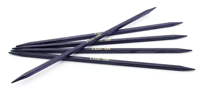 Knitpro: J'adore Cubics, 5p 20 cm, 5.50 mm