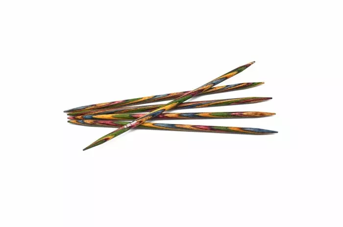 Knitpro: Symfonie, 5p, Bjørk, 15 cm, 4.5 mm