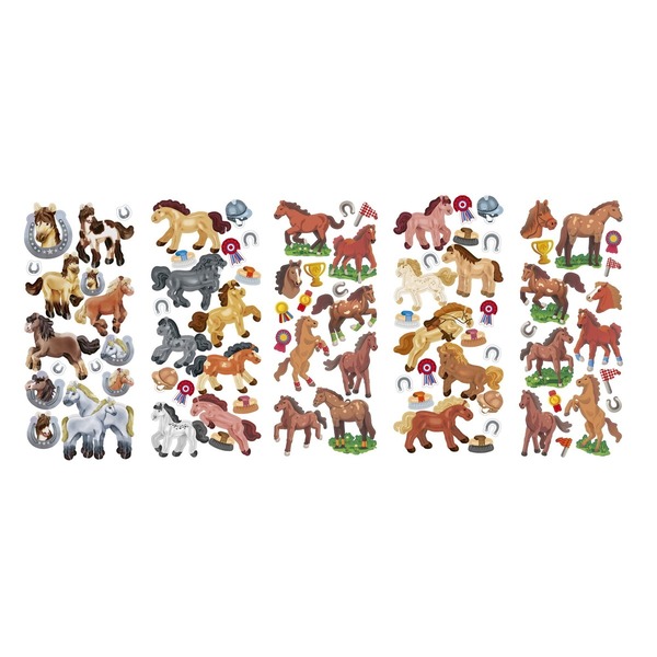 Klistremerker 10p Hester Og Ry