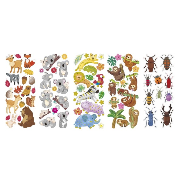 Klistremerker 10p Dyr Og Natur