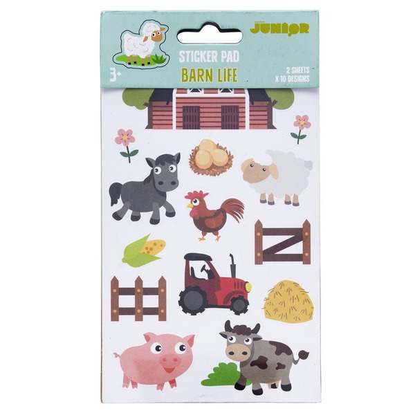 Klistremerkeblokk Gårdsdyr