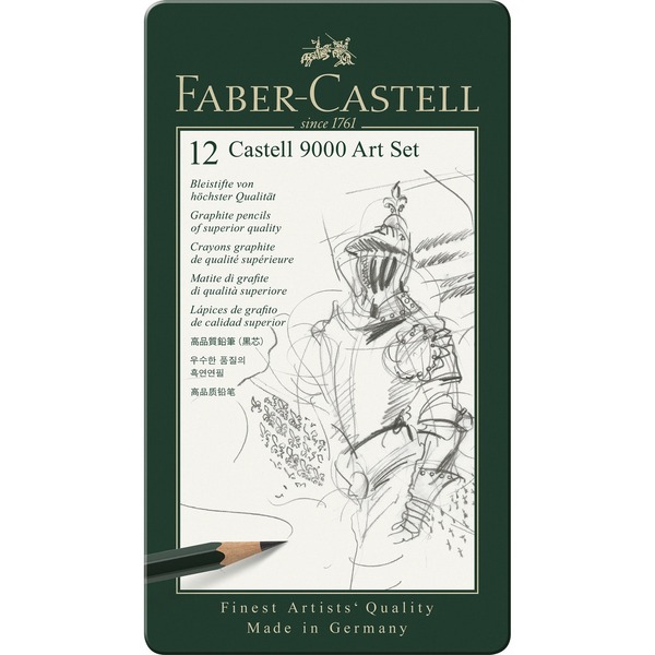 Castell 9000 Art Sett 12 Stk
