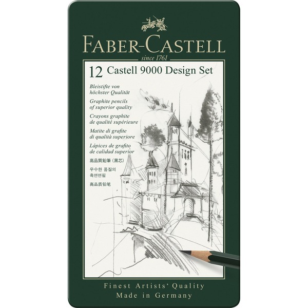 Castell 9000 Design Sett 12stk