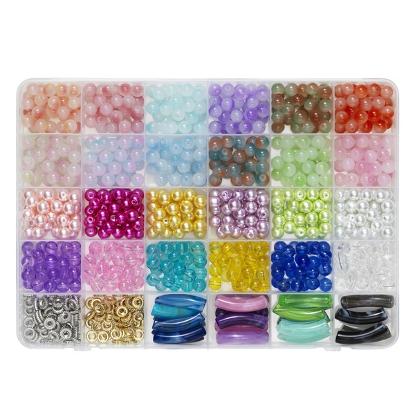 Perlemiks Bamboo Glass Stor Miks