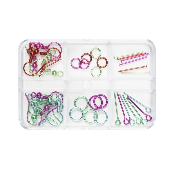 Farget Ørepynt Med Tilbehør